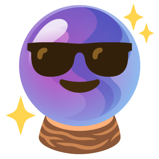 sunglasses crystal ball