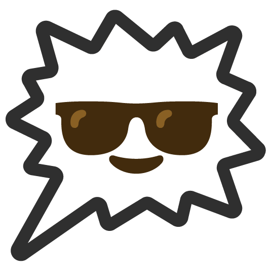 sunglasses right anger bubble