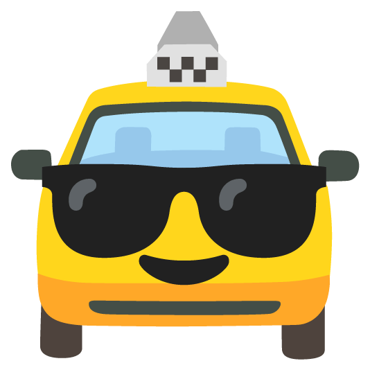 sunglasses taxi