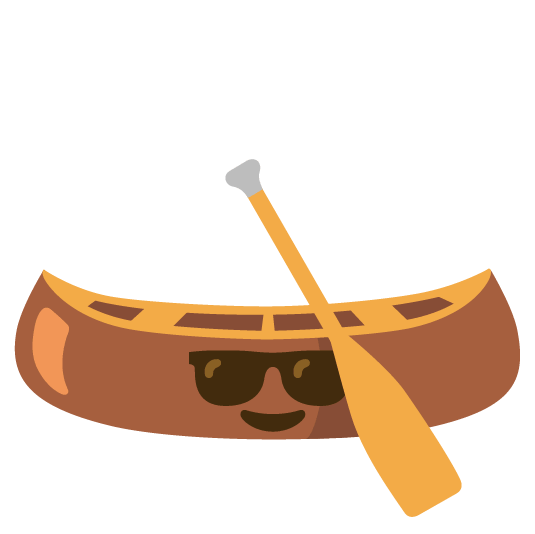 sunglasses canoe