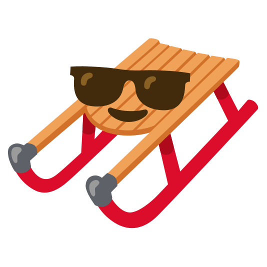 sunglasses sled