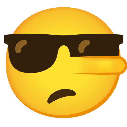 sunglasses lying face