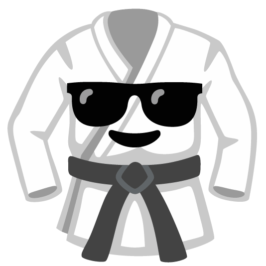 sunglasses martial arts uniform