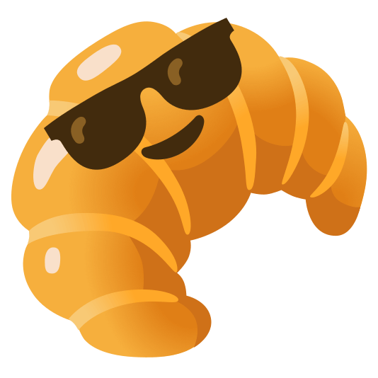 sunglasses croissant
