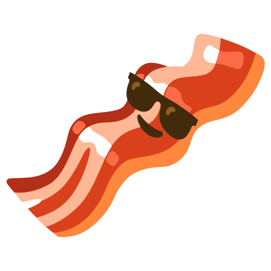 sunglasses bacon