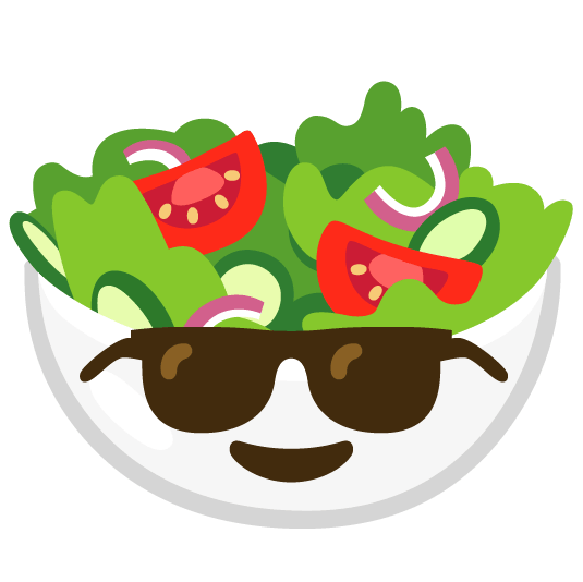 sunglasses green salad