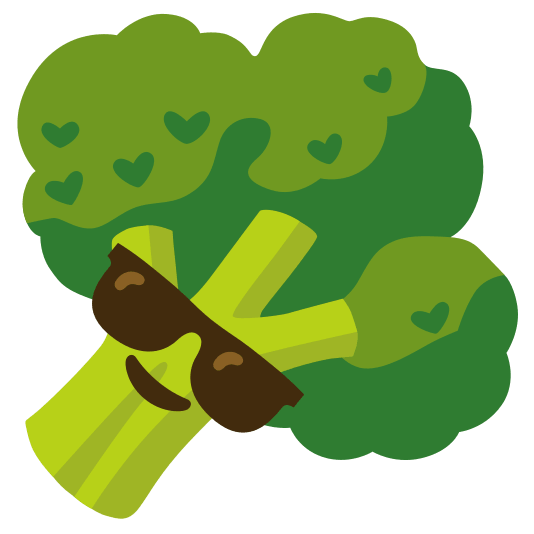 sunglasses broccoli