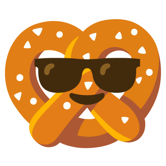sunglasses pretzel