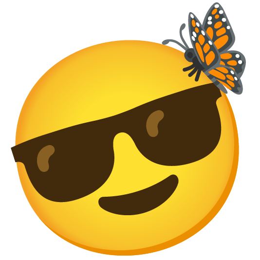 sunglasses butterfly