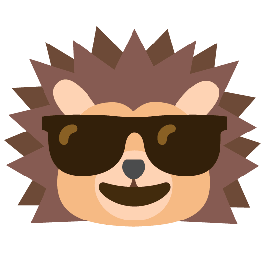 sunglasses hedgehog