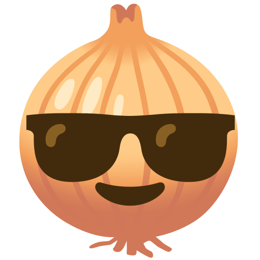 sunglasses onion