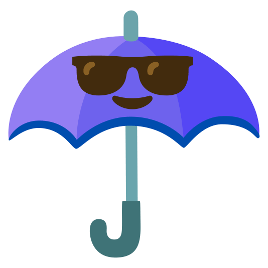 sunglasses umbrella