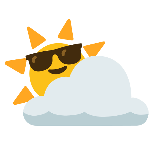 sunglasses partly sunny