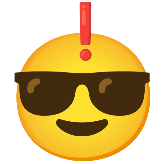 sunglasses exclamation
