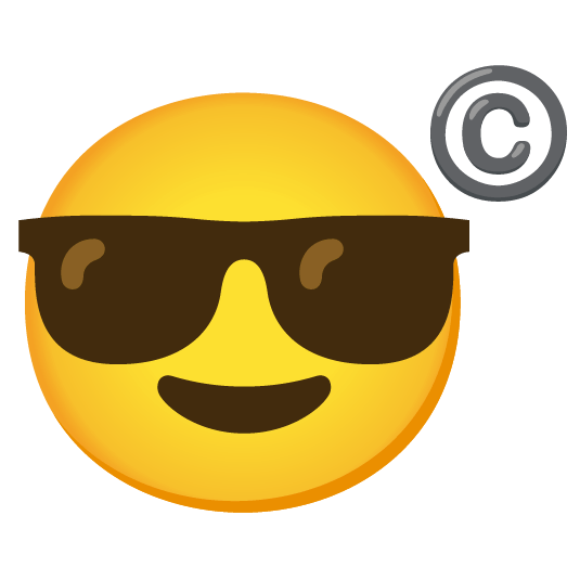 sunglasses copyright