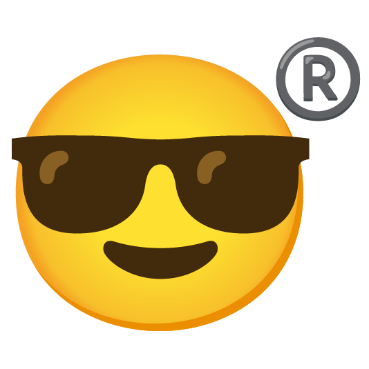 sunglasses registered