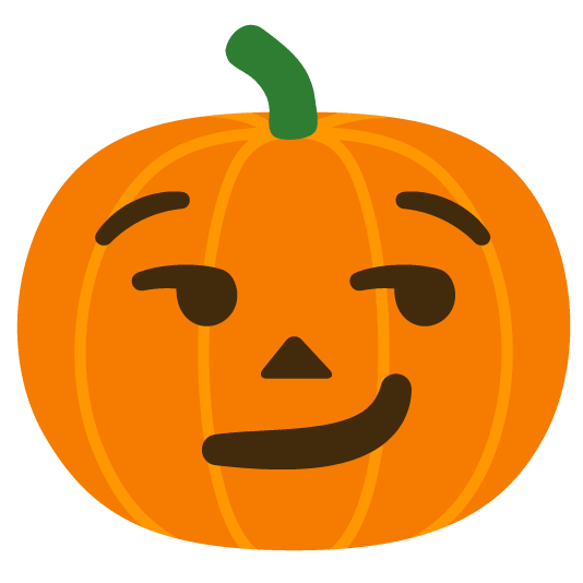 smirk jack o lantern