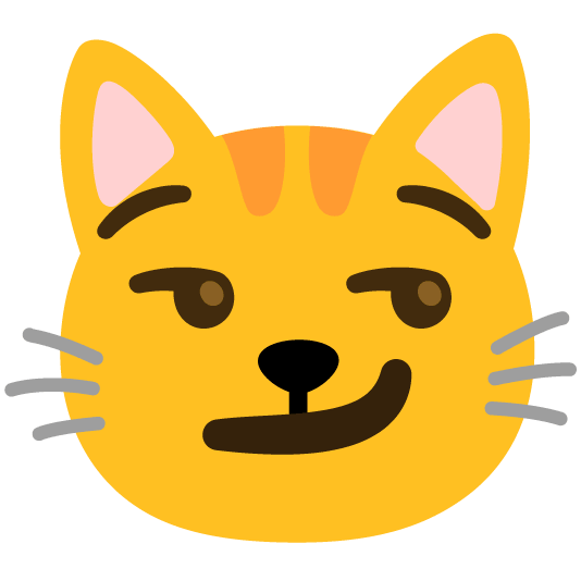 smirk cat