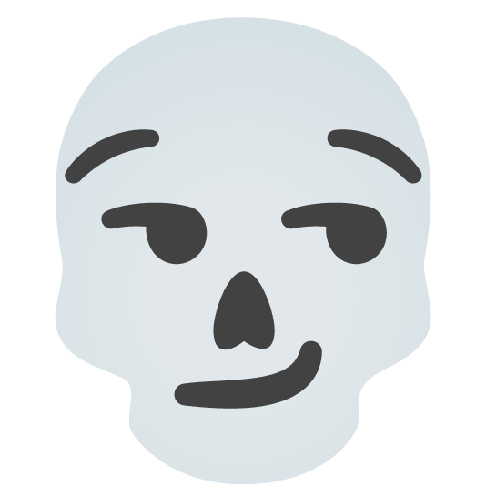 smirk skull