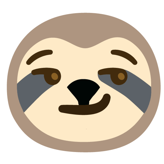 smirk sloth