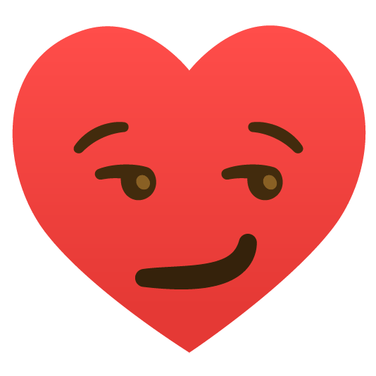 smirk hearts