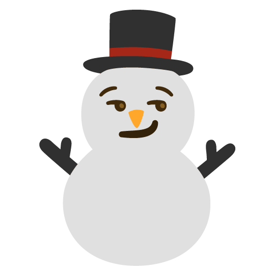 smirk snowman without snow