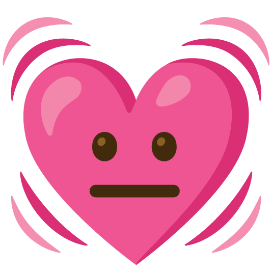 neutral face heartbeat