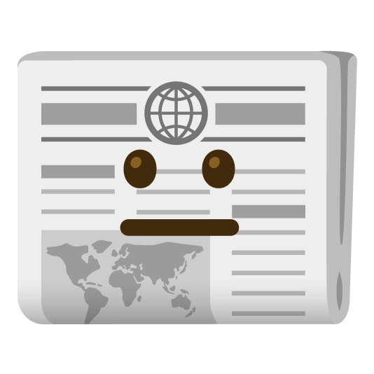 neutral face newspaper