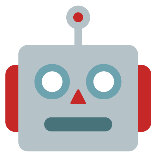 neutral face robot face