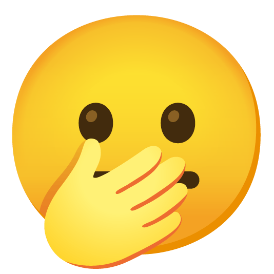 neutral face yawning face