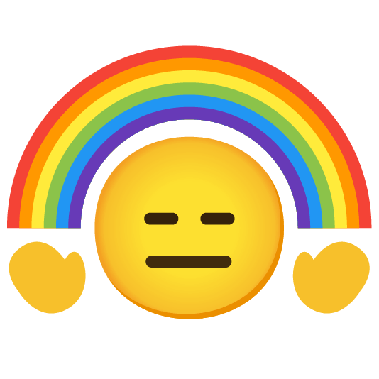 expressionless rainbow