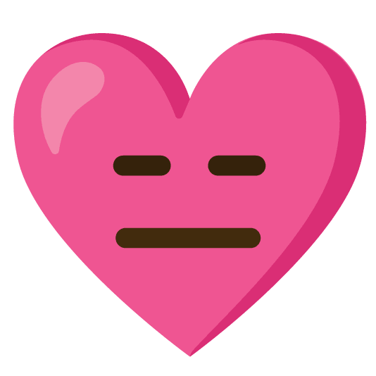 expressionless gift heart
