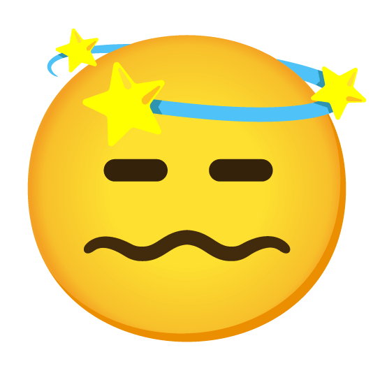 expressionless dizzy