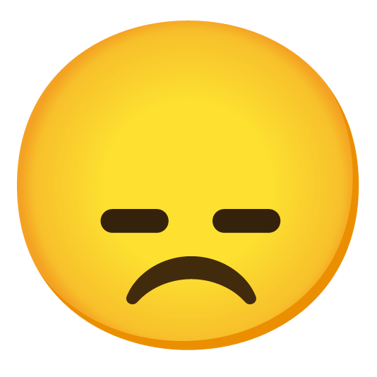 expressionless angry