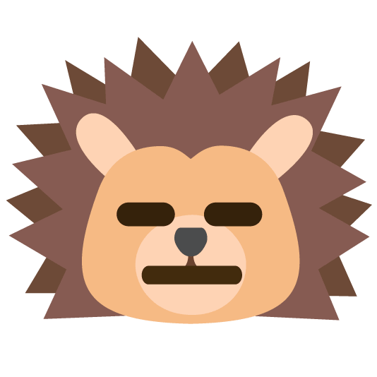 expressionless hedgehog