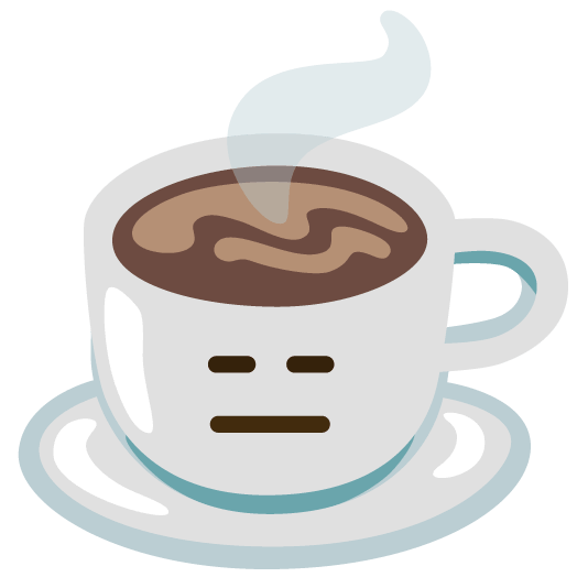 expressionless coffee