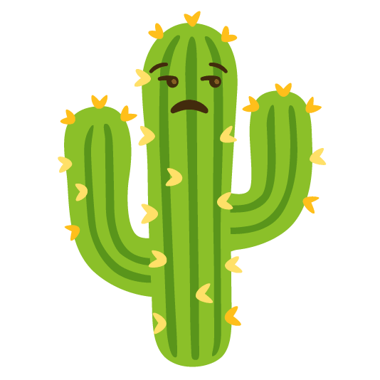 unamused cactus