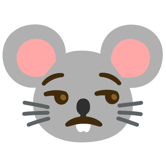 unamused mouse