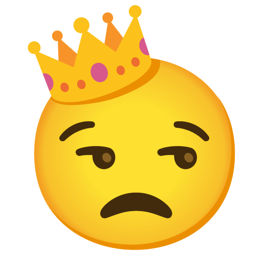 unamused crown