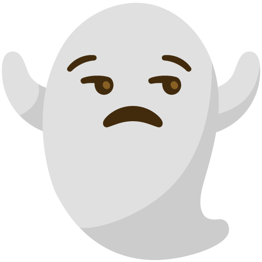 unamused ghost