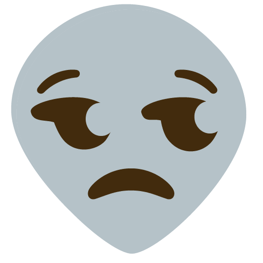 unamused alien
