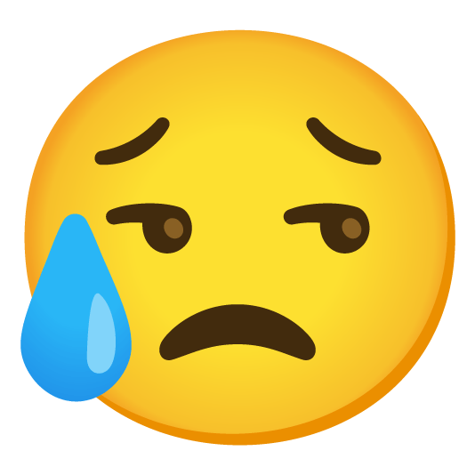 unamused disappointed relieved