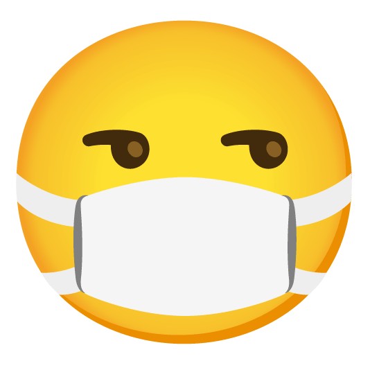 unamused mask