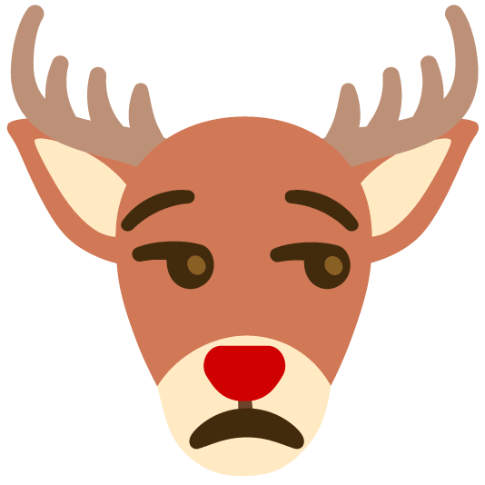 unamused deer