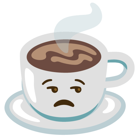 unamused coffee