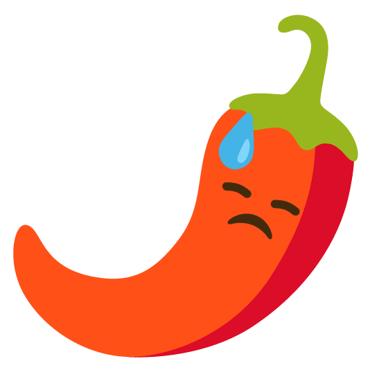 sweat hot pepper