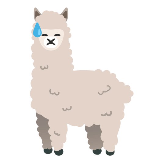 sweat llama