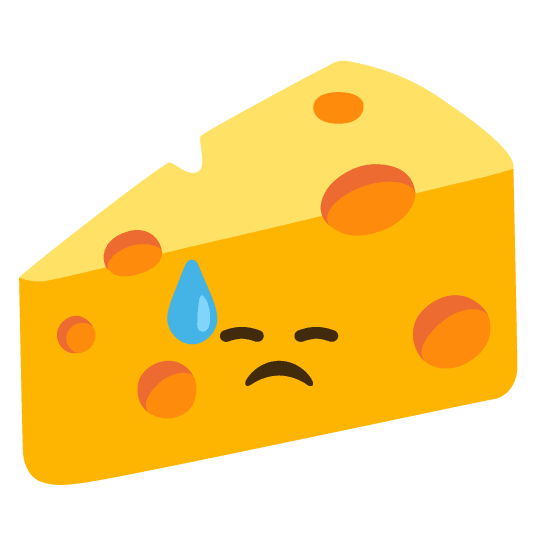 sweat cheese wedge