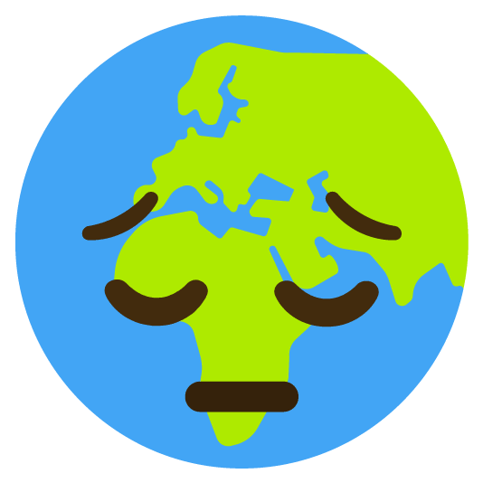 pensive earth africa