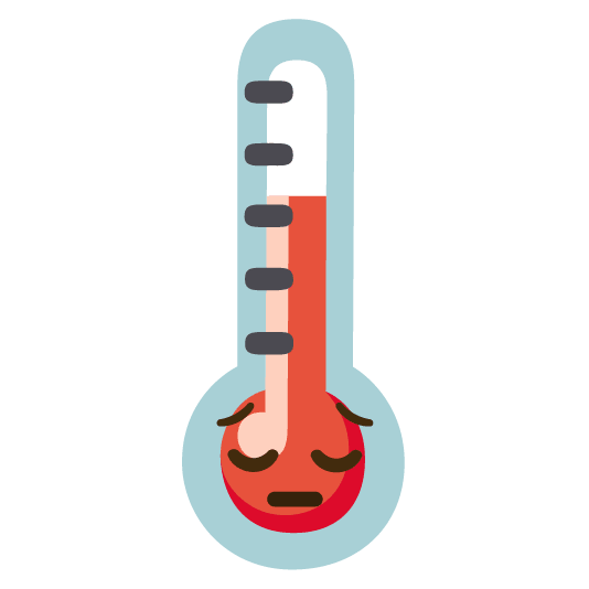 pensive thermometer